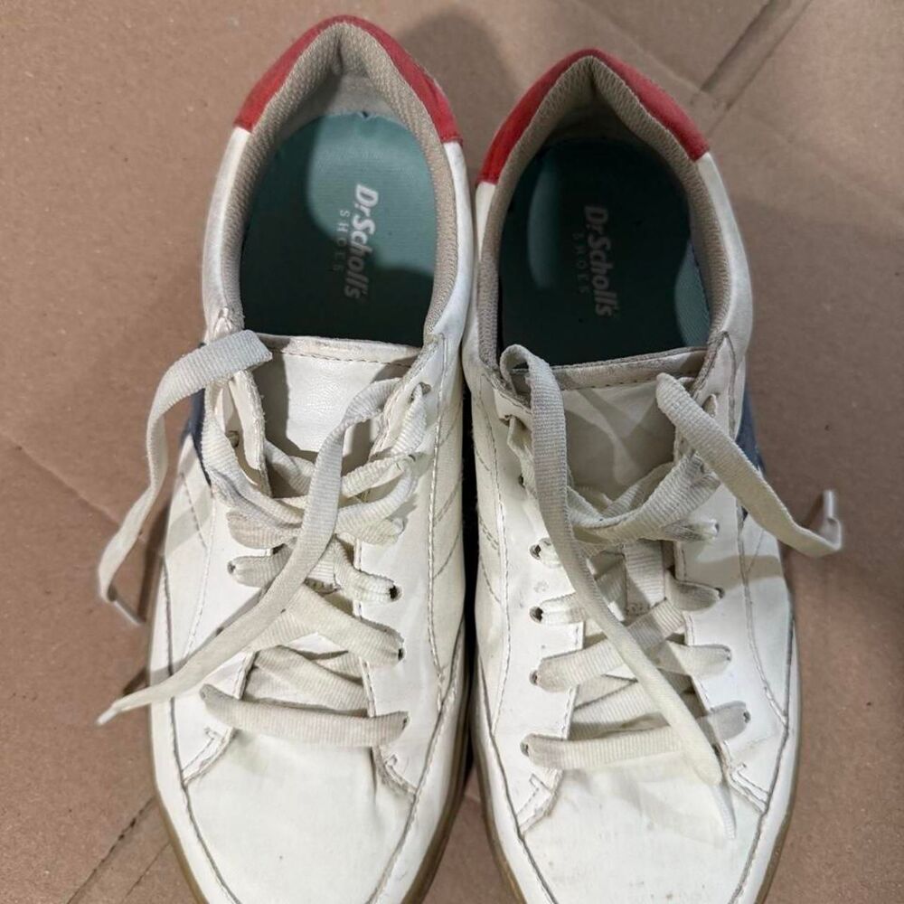 Dr-scholl-s Women's White and Cream Trainers
